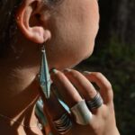 Celtiana | Modelo Ananos - Brincos hipoalergénicos e níquel free (sem níquel)