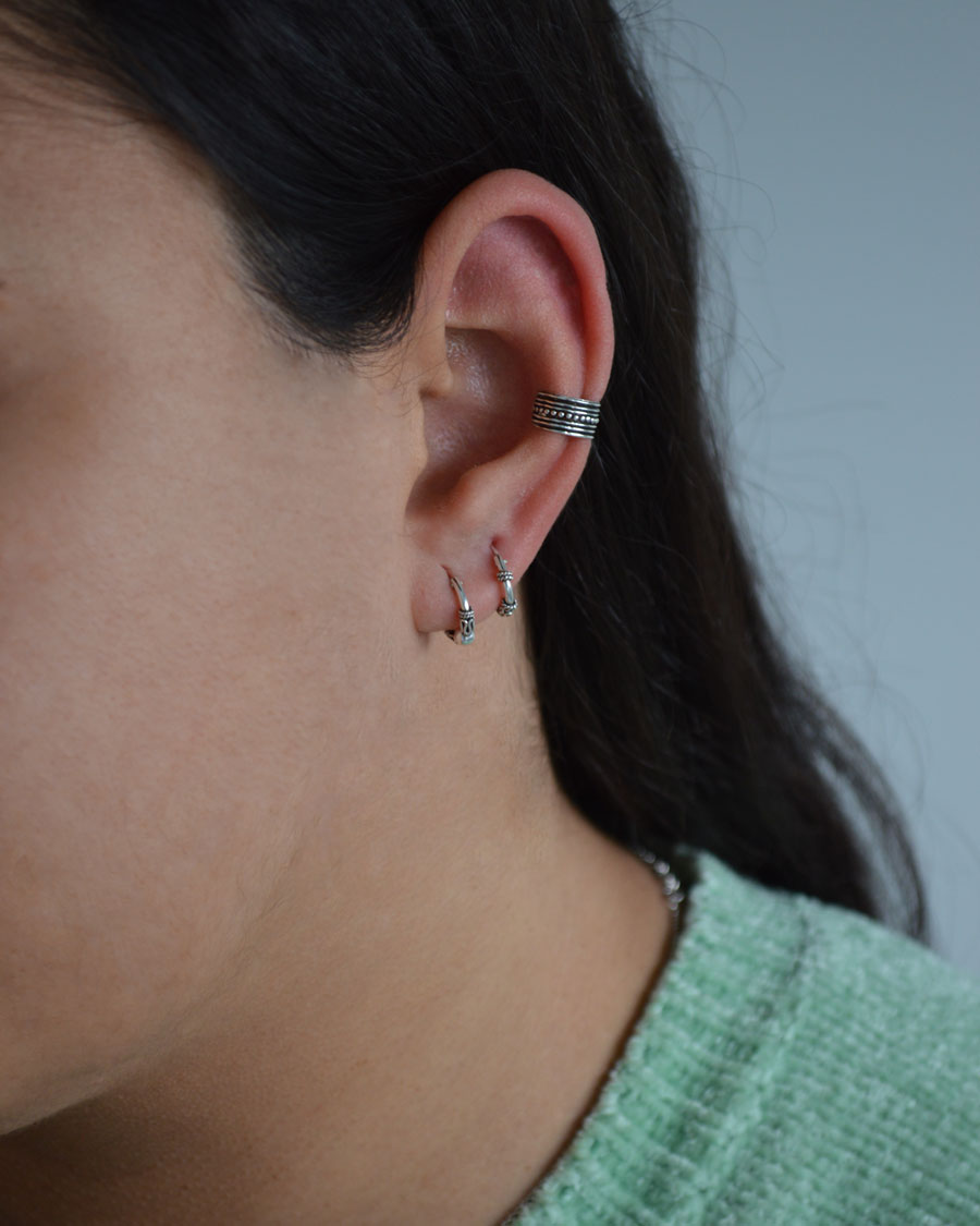 Earcuff e Argolas em Prata 925 - Celtiana