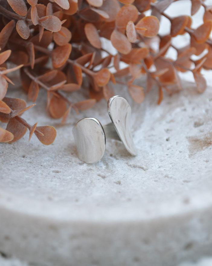 Anel Ajustável em Prata 925 - Anel Denzel | Celtiana