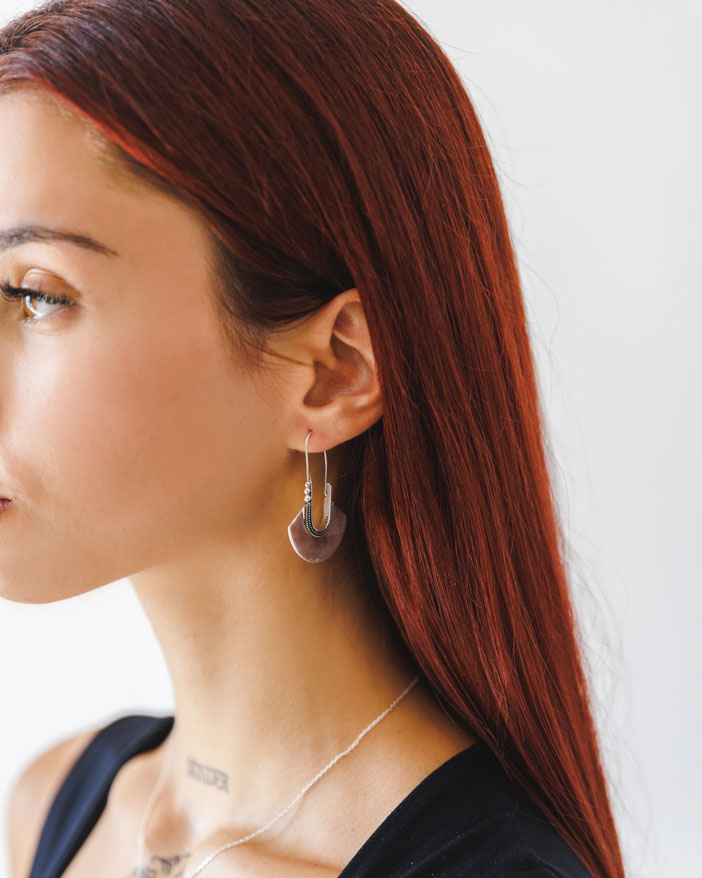 Brincos Prata 925 sem níquel - Brincos Selwyn | Celtiana