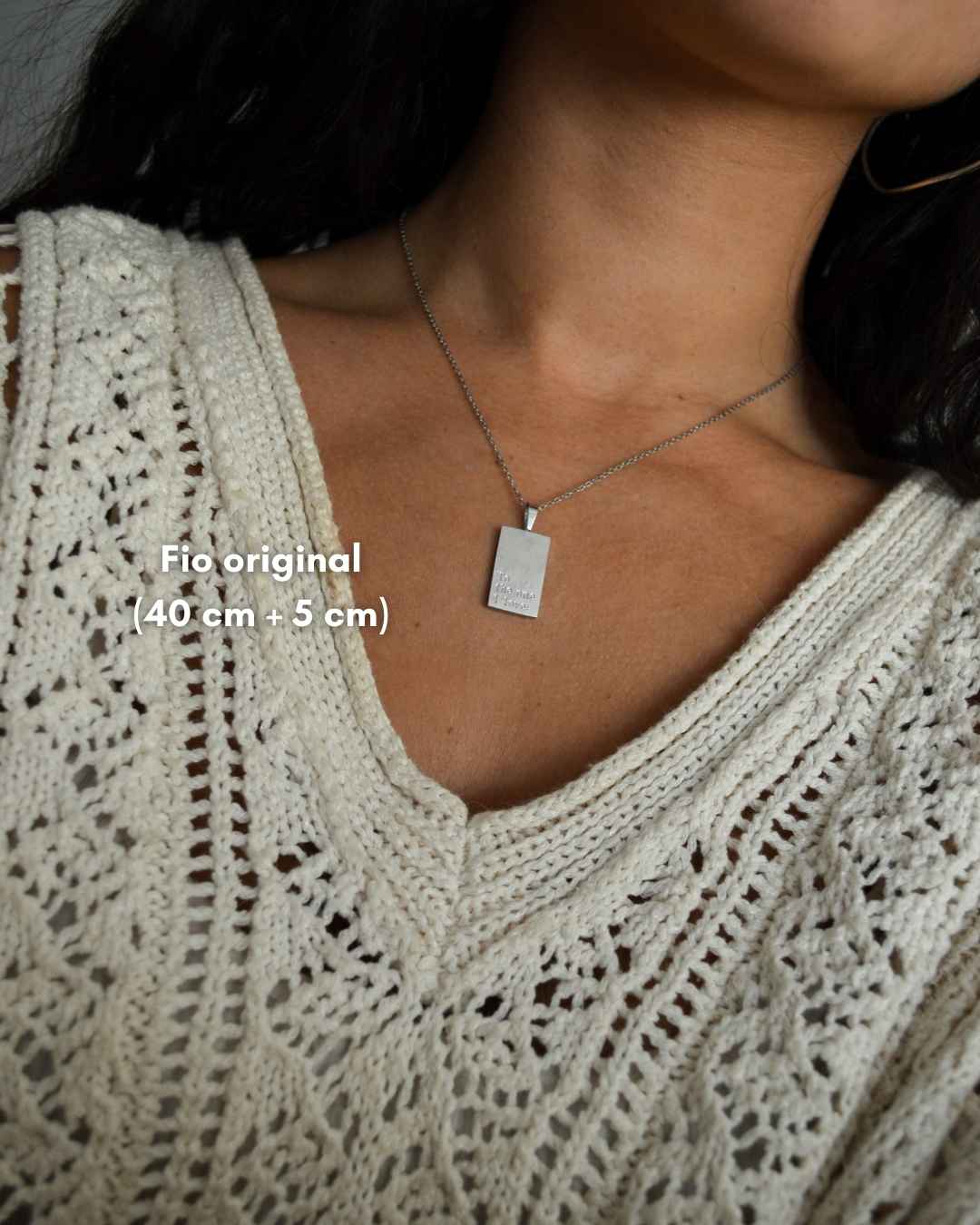 Colar Love Note - Colar personalizado para oferecer | Celtiana