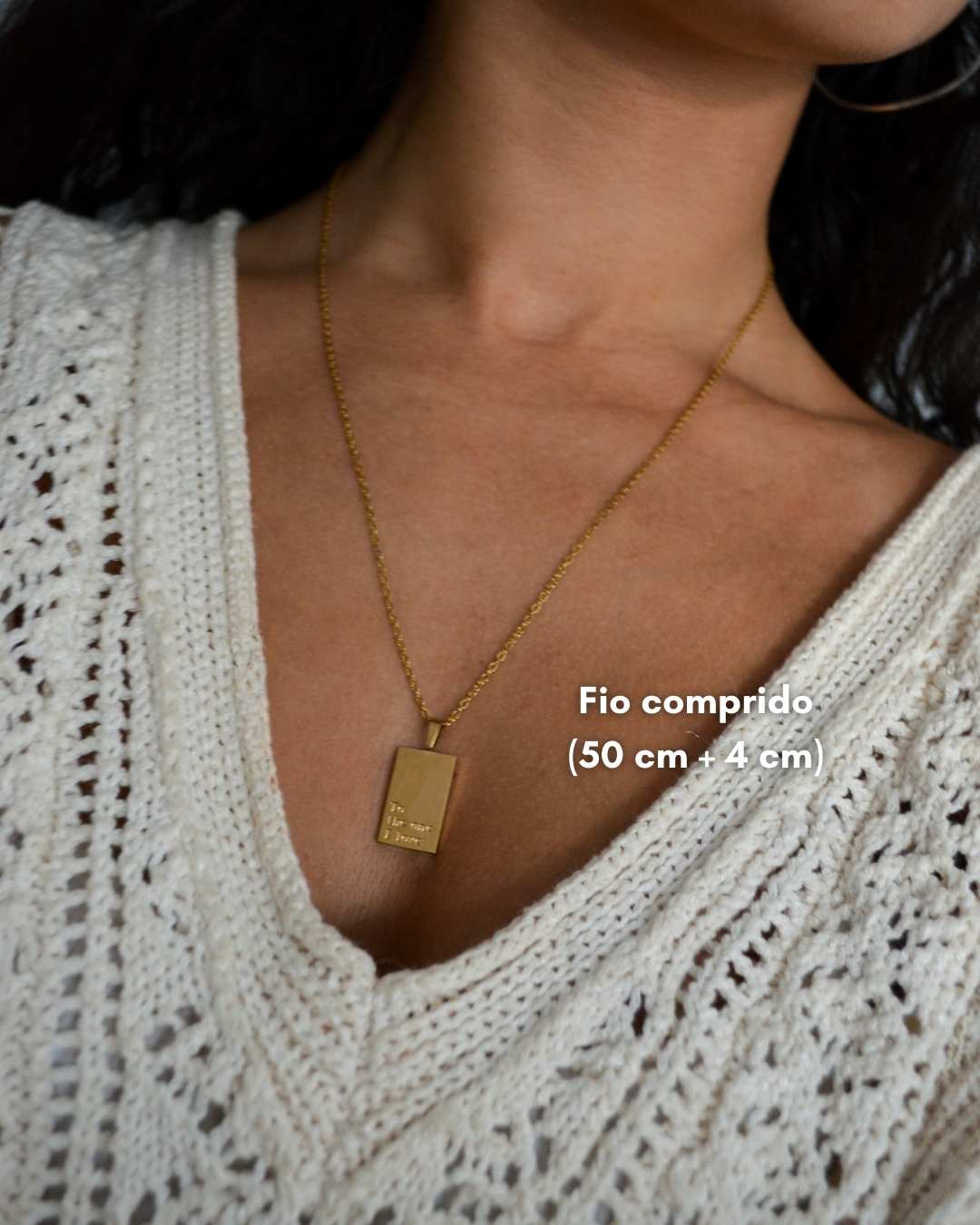 Colar Love Note - Colar personalizado para oferecer | Celtiana